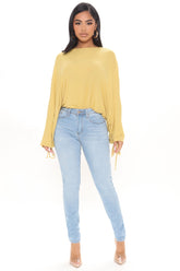 L.A. Sunshine Skinny Jeans - Light Blue Wash Ins Street